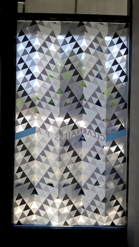 Window Graphic Pattern Design